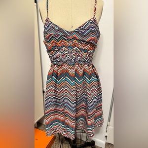 - Roxy tribal print summer dress